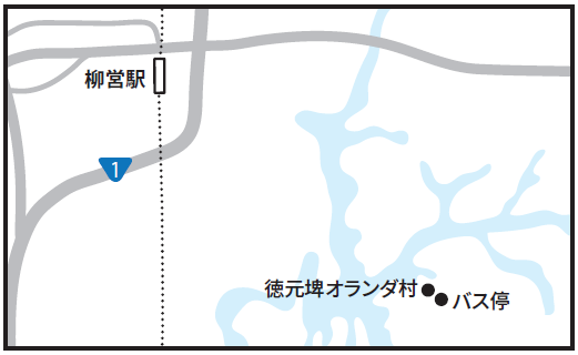 柳営駅MAP