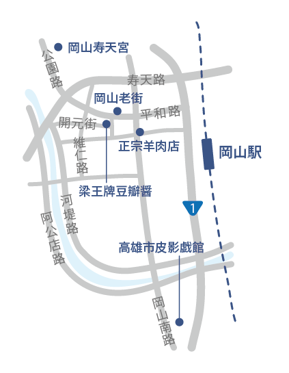 岡山駅MAP