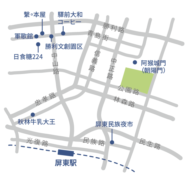 map-屏東站