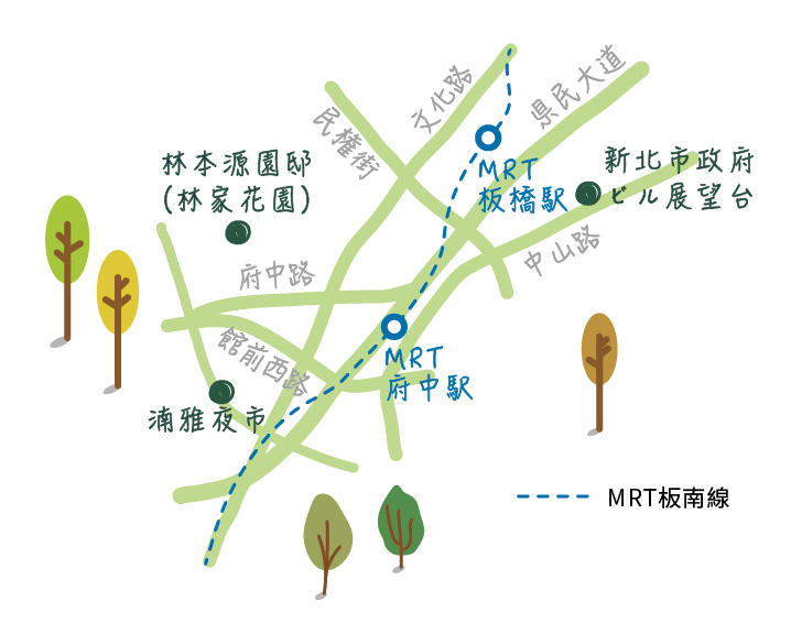map-板橋