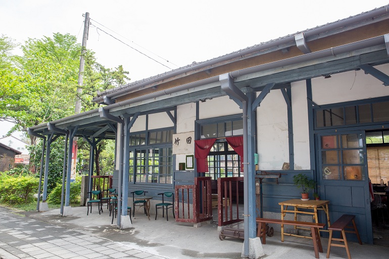 日本時代の木造駅舎
