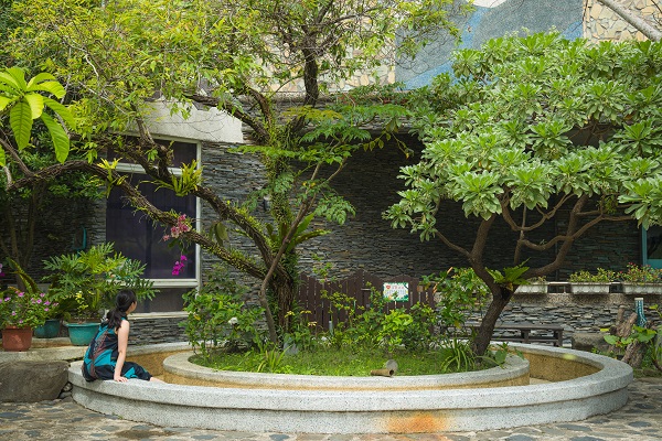 大武山生態教育館 金崙温泉の湯が楽しめる足湯