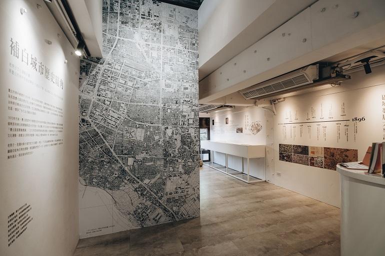 榕錦時光服務中心の旧刑務所官舎の歴史を紹介する展示