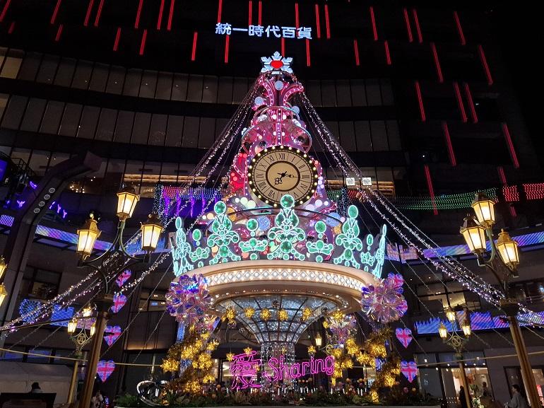 信義区クリスマスイルミネーション