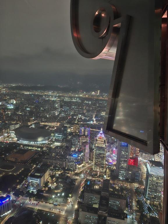 台北101　89階展望台　夜景