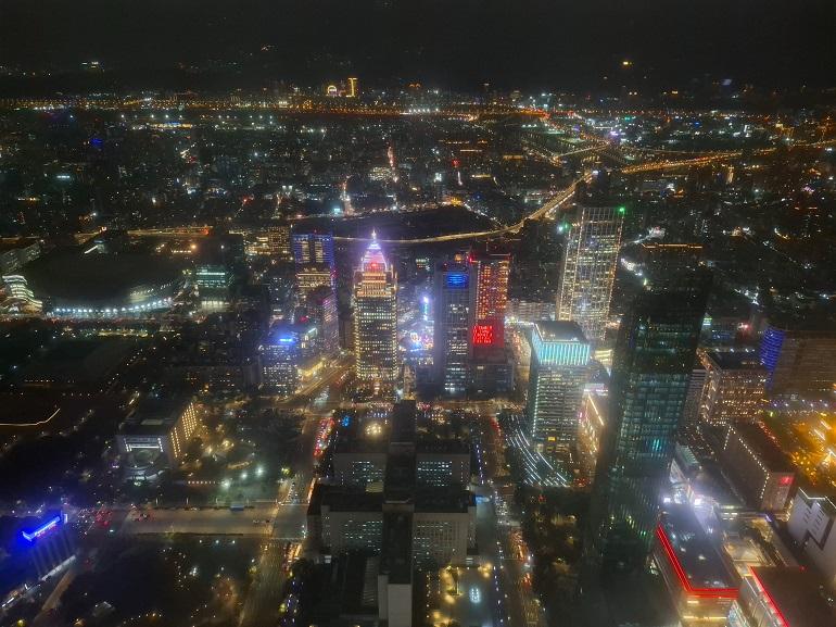 台北101　89階展望台　夜景