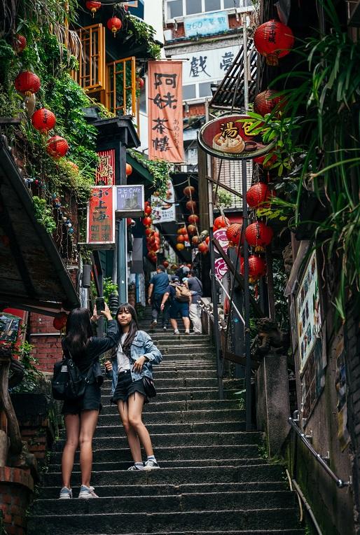 豎崎路の階段