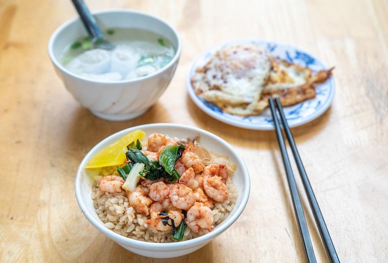 蝦仁飯 台湾高速鉄道周遊券 の旅