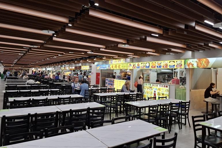 台北士林夜市　士林市場地下美食街　4/25リニューアルオープン！！