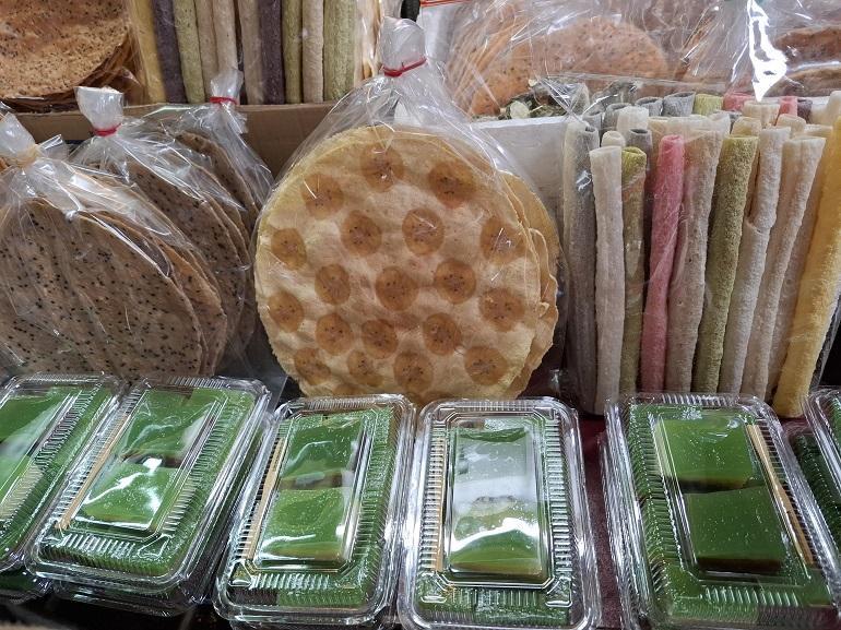 カノムチャン(タイ版ういろう)などの伝統菓子