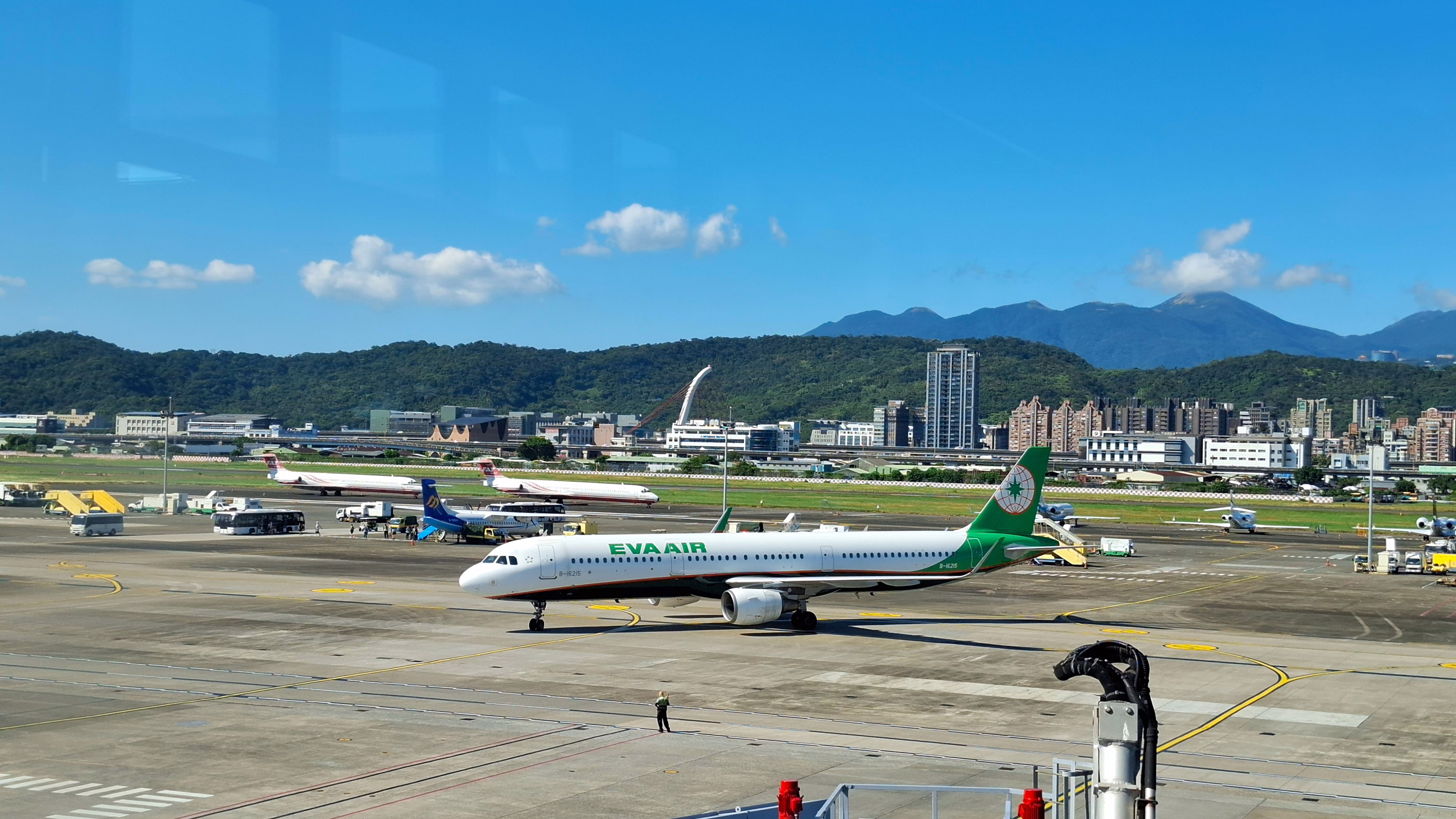 台北松山空港 展望デッキに遊びに行こう！